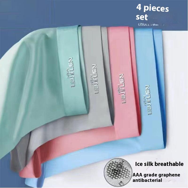 Ice Silk Men's Boyshorts Graphene Antibacterial.