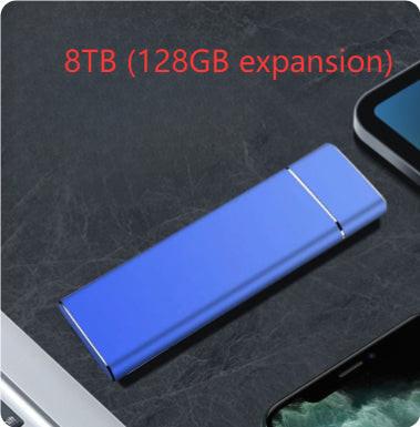 Portable Mobile Phone Computer Solid State External Hard Disk.