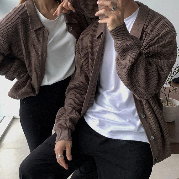 Korean-style Trendy Casual Relaxed-fit Top.