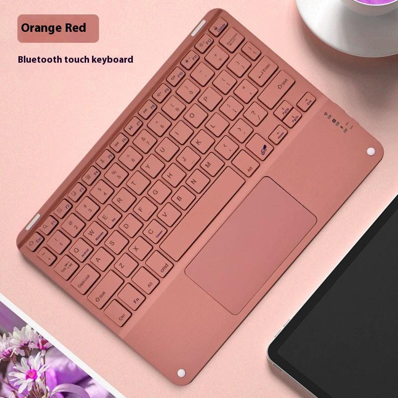 Bluetooth Keyboard With Touch For Mobile Phone Tablet Wireless Rechargeable.