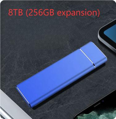 Portable Mobile Phone Computer Solid State External Hard Disk.