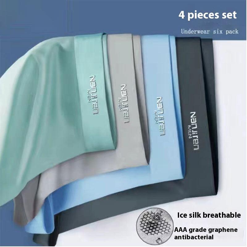 Ice Silk Men's Boyshorts Graphene Antibacterial.