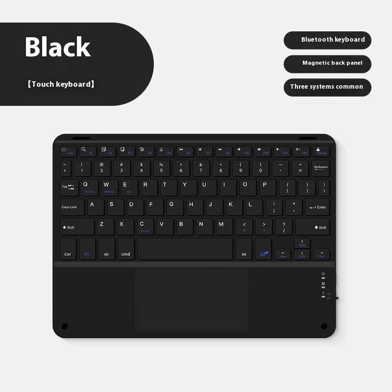 Bluetooth Keyboard With Touch For Mobile Phone Tablet Wireless Rechargeable.