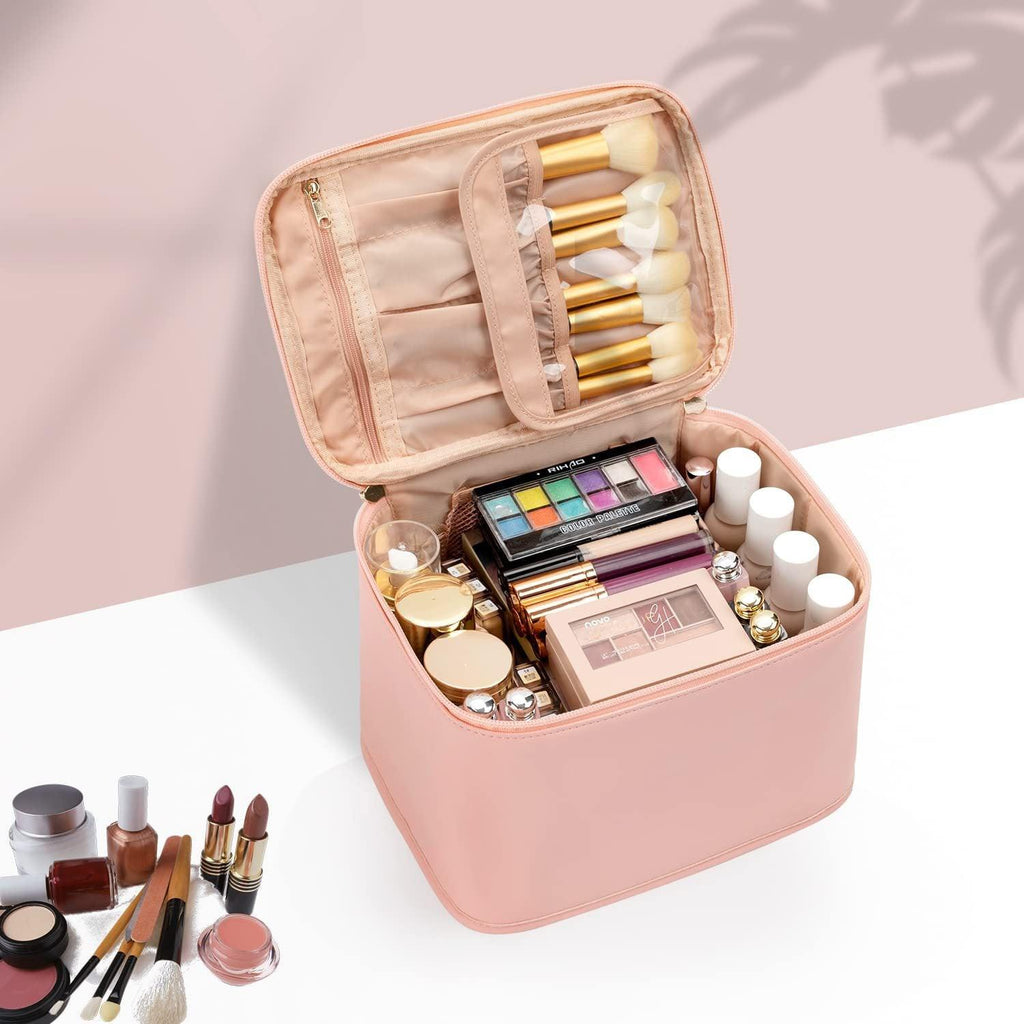 Portable Makeup Bag, Large-capacity Cosmetic Case, High-quality Storage.