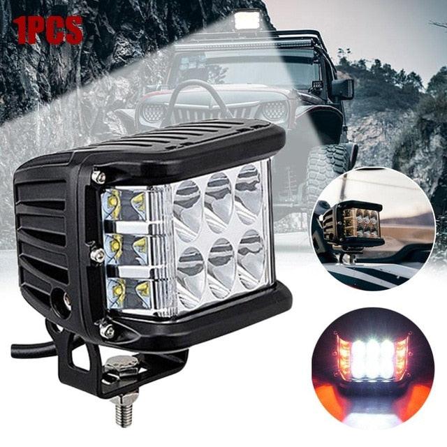 Automobile led working lights.