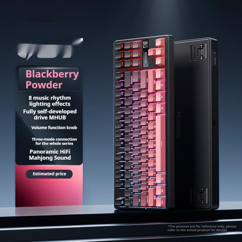 Mechanical Keyboard Side Engraving Customized Wireless Bluetooth Dedicated.