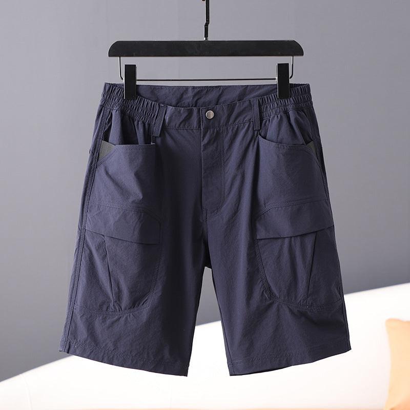 Men's Summer Leisure Cargo Big Pocket Shorts.