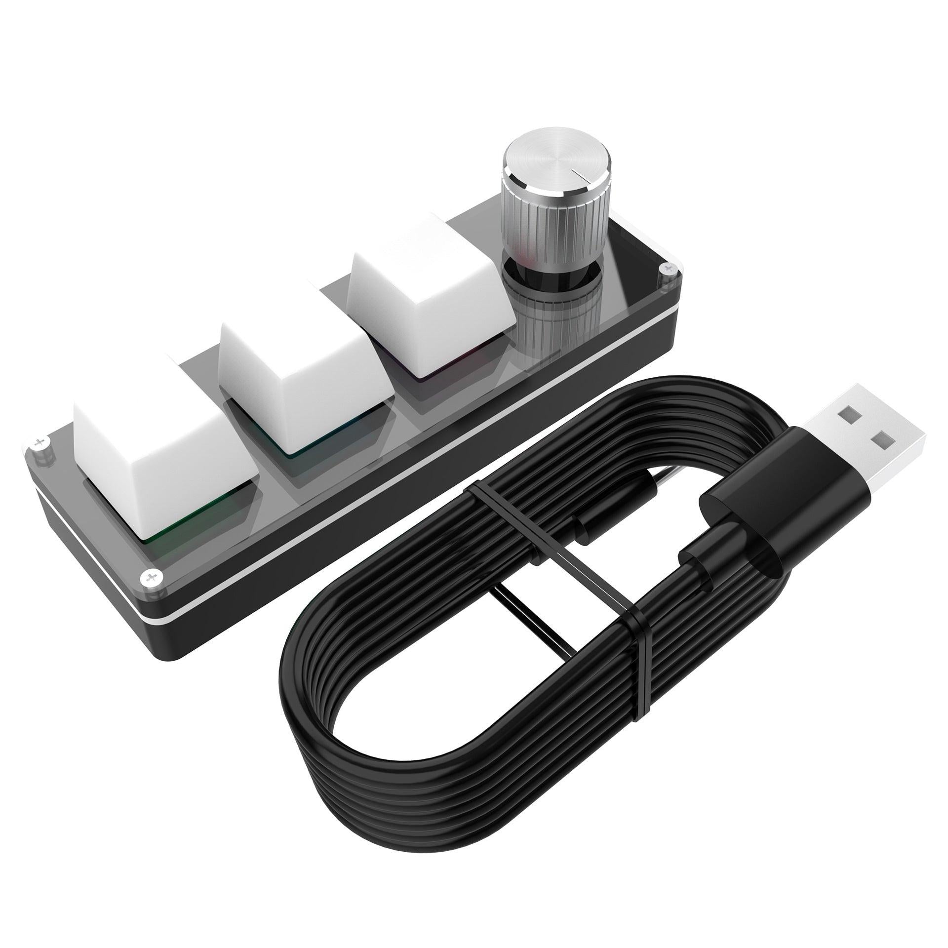 3-key Usb Custom Office Keyboard Your PS Shortcut Key.