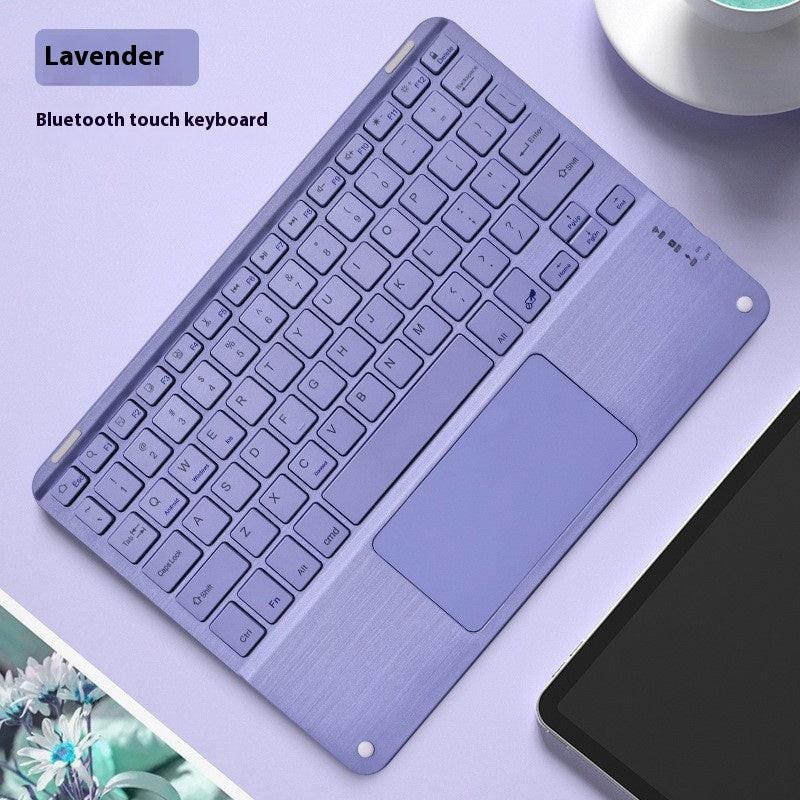 Square Hat Touch Bluetooth Wireless Charging Keyboard.