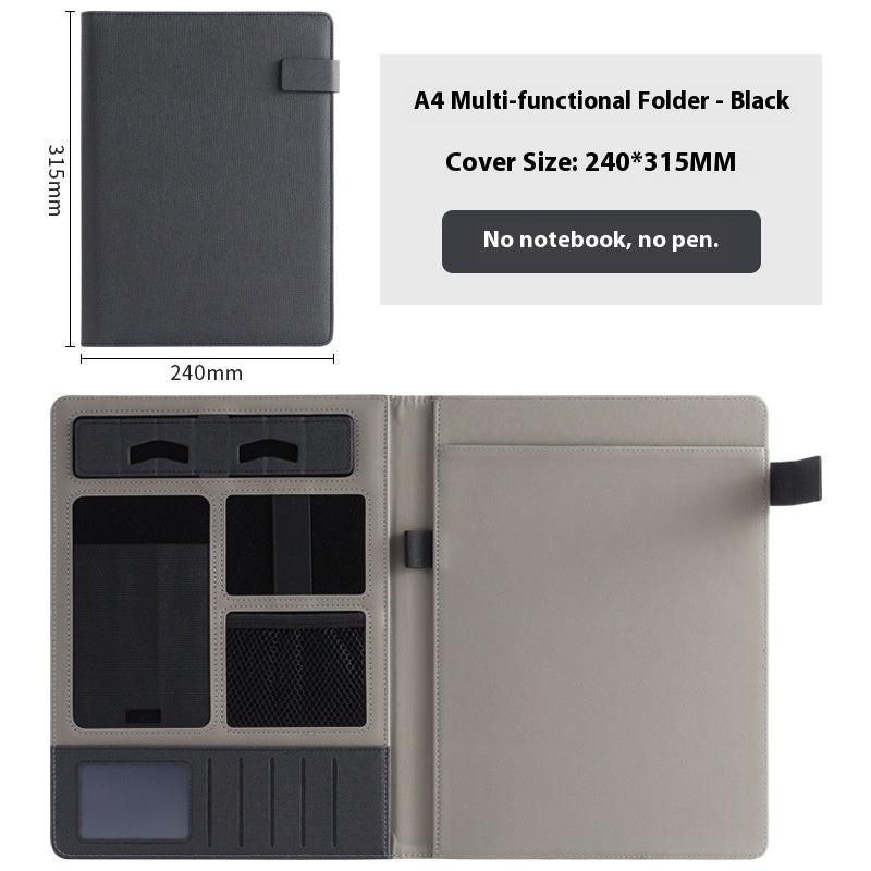 Leather Business Multifunction A4 Fashion Folder.