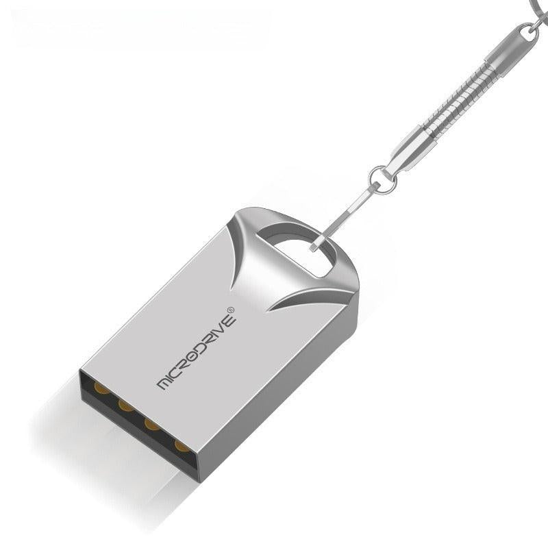 Mini High-speed Large-capacity Metal USB Drive.