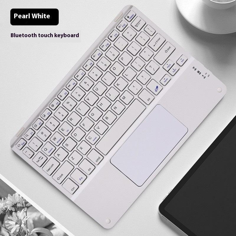 Square Hat Touch Bluetooth Wireless Charging Keyboard.