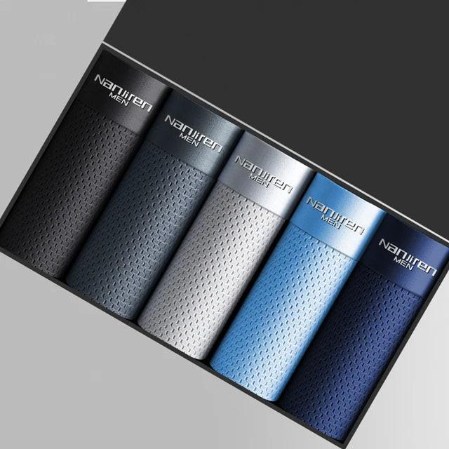 Men's Breathable Mesh Ice Thin Summer Boxer Shorts.