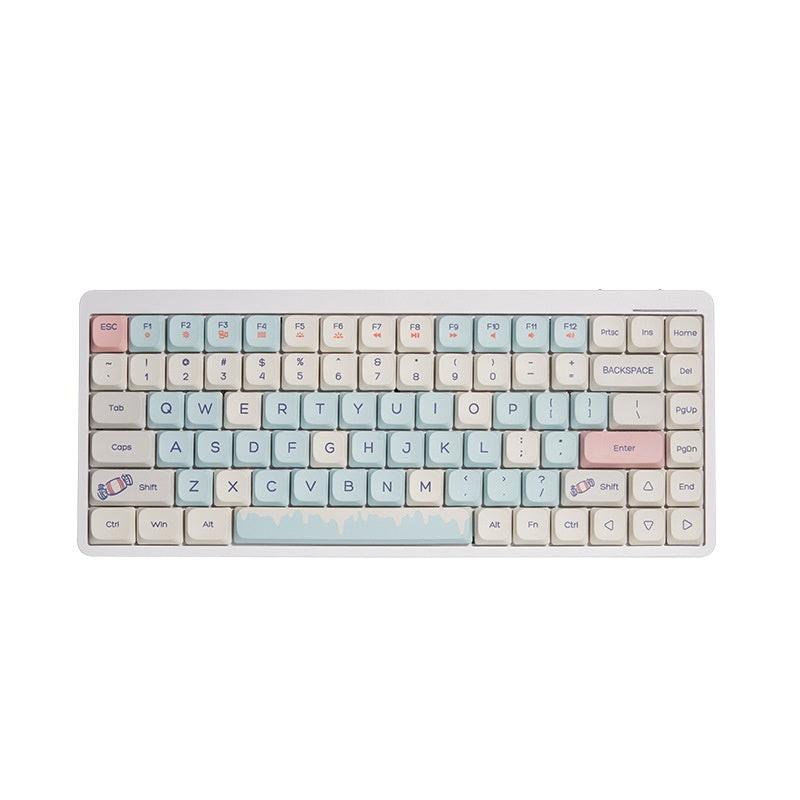 Good-looking Short Axis Mechanical Keyboard Wireless Bluetooth Mute Office Computer Keyboard.