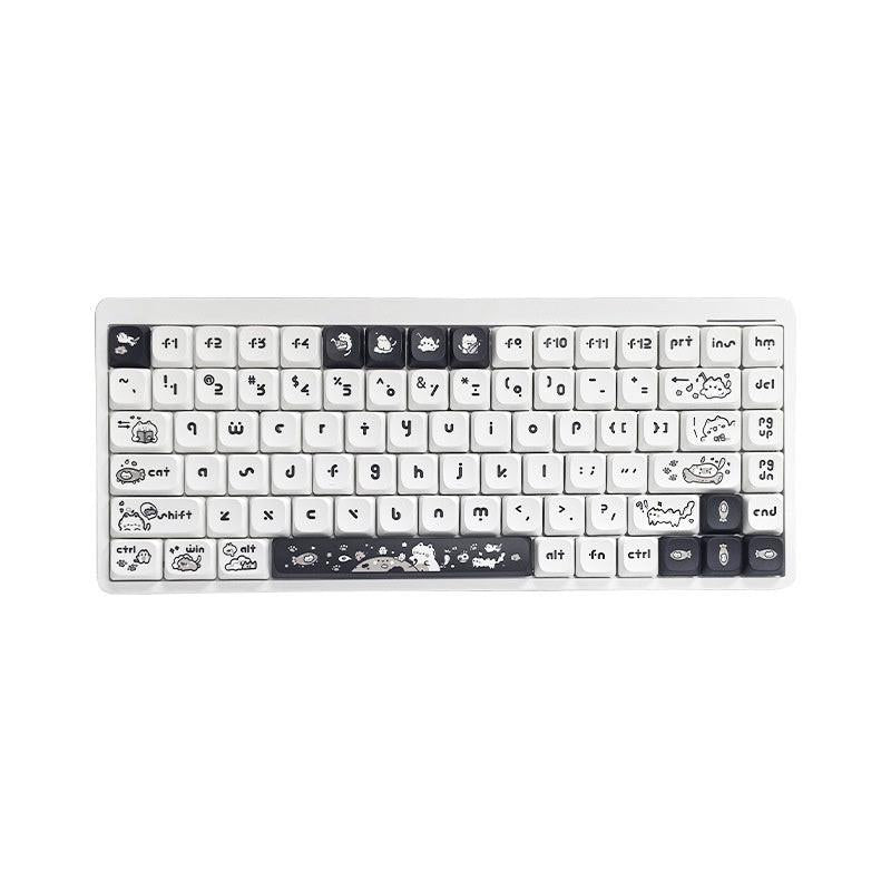 Good-looking Short Axis Mechanical Keyboard Wireless Bluetooth Mute Office Computer Keyboard.