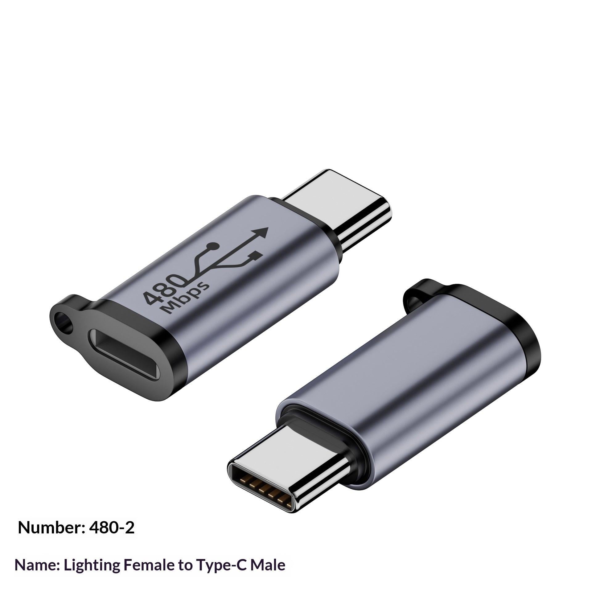 USB To Mini Adapter V3 To Type-C Charging Cable Adapter T-port Micro.